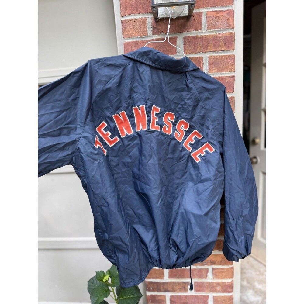 Vintage Tennessee Volunteers coaches jacket embroidered/appliqué “TENNESSEE”